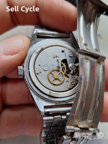 ✅МЕХАНИЧЕН ЧАСОВНИК RUHLA GDR❗, снимка 3 - Мъжки - 53385496