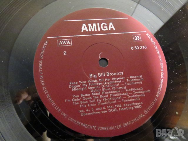 Грамофонна плоча  Биг Бил Брунзи, Big Bill Broonzy- изд. 78 год ! - за ценителите на джаз музиката ., снимка 5 - Грамофонни плочи - 28704716