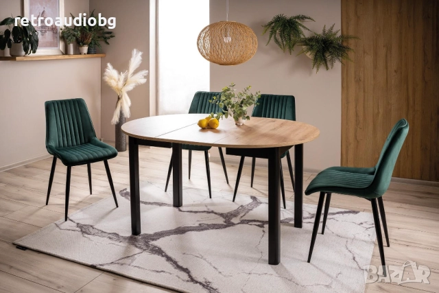 Разтегателна трапезна маса Данте 102-144x102