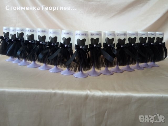 чаши за моминско парти с 3Д рокли , снимка 12 - Други услуги - 24170275