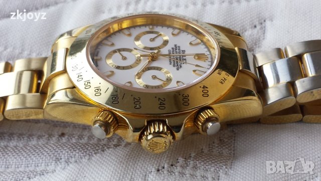 НОВ МЕХАНИЧЕН МЪЖКИ ЧАСОВНИК ROLEX COSMOGRAPH, снимка 4 - Мъжки - 34644662
