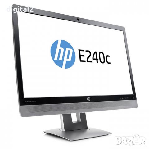 HP EliteDisplayE240c/23.8-inch/1920x1080Full HD/IPS/12м. Гар./Клас А, снимка 4 - Монитори - 34773026