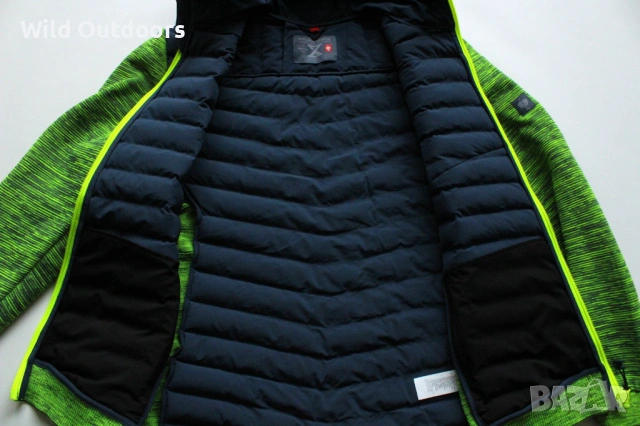 ENGELBERT STRAUSS Hybrid knitted hooded jacket - мъжко яке, размер L, снимка 5 - Спортни дрехи, екипи - 53236318