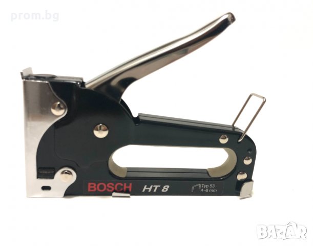 BOSCH HT 8 Професионален ръчен такер, ръчен телбод, механичен такер, снимка 13 - Други инструменти - 32606002