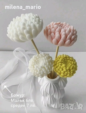 Молд за свещ *различни модели, снимка 4 - Декорация за дома - 47841847