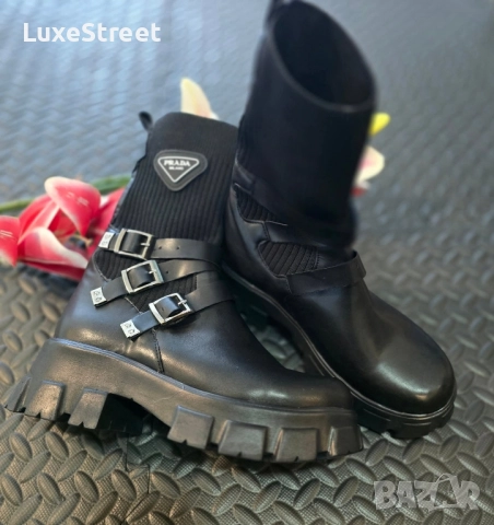 Дамски Боти 🤍Prada