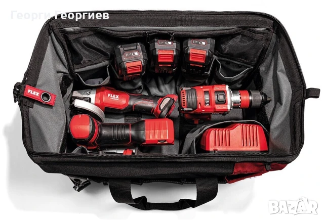 Чанта за инструменти  FLEX - Оригинална / Германия/, снимка 4 - Куфари с инструменти - 50608359