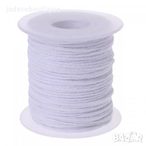 Фитил за свещи памучен 