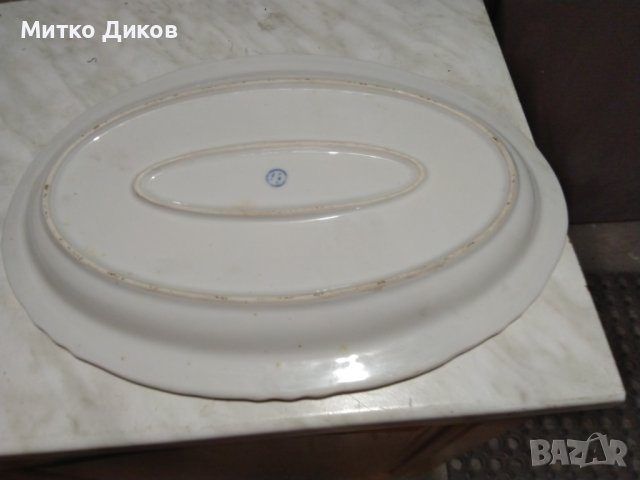Порцеланово плато поднос от соца  385х270мм, снимка 4 - Аксесоари за кухня - 43990910
