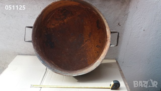стара голяма тава за печене на агнета, лютеница и др. , снимка 1 - Колекции - 43285372