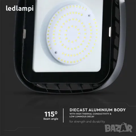 LED Индустриална Камбана 200W IP65 17540Lm, снимка 5 - Лед осветление - 47666498