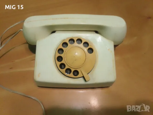 Стара българска играчка телефон., снимка 1