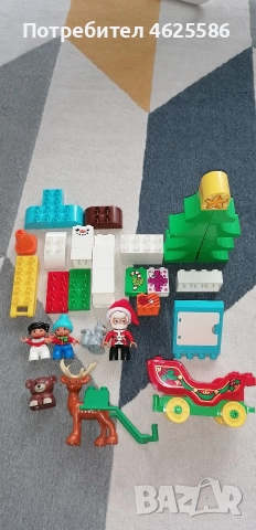 Lego Duplo Дядо Коледа , снимка 2 - Конструктори - 52696804