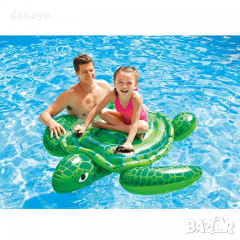 2939 Надуваема играчка Костенурка INTEX LIL’ Sea Turtle Ride-on, 150 х 127 см, снимка 2 - Други - 37117905