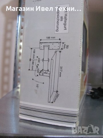 ТВ стойка за стена, снимка 3 - Стойки, 3D очила, аксесоари - 43717624