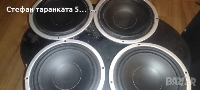 7 инчови два мидбаса и два басови говорители Cat