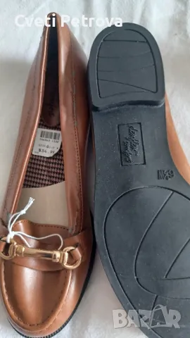 нови страхотни обувки за дама с малък крак ,ортопедични, естествен набук,тъмно сив,бежав,кафяв , снимка 4 - Дамски ежедневни обувки - 49475570