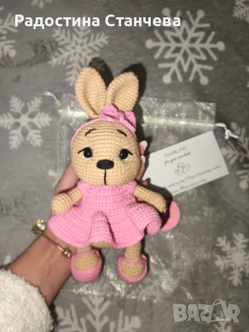 Бебешки комплект ръчна изработка , снимка 6 - Плюшени играчки - 45550905