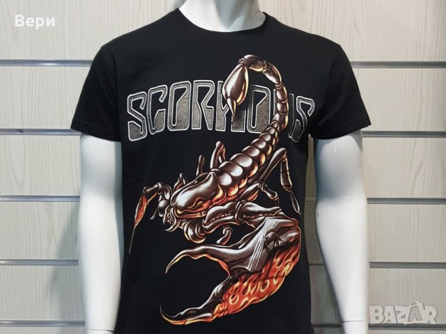 Нова детска тениска на музикалната група SCORPIONS с ГРЪБ, снимка 5 - Детски тениски и потници - 28234695