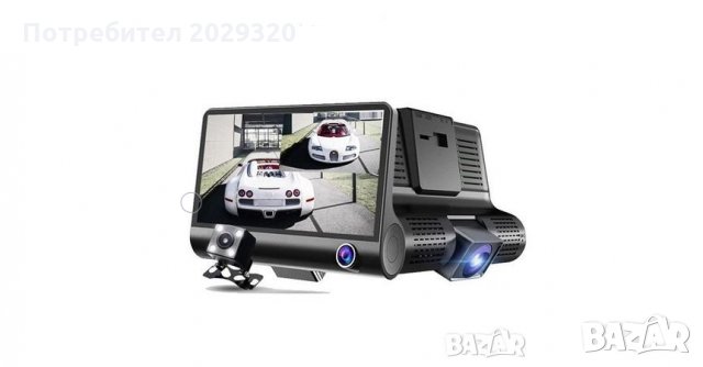 Видеорегистратор VR-108, 3бр камери , Черен, снимка 2 - Аксесоари и консумативи - 27702687