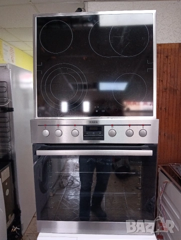 Иноксова печка за вграждане АЕГ Aeg Made in Germany с две години гаранция!