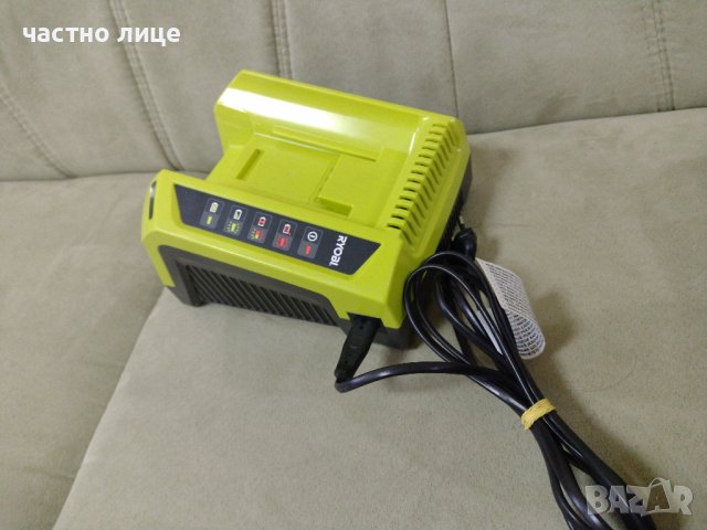 Продавам зарядно Ryobi 36v. Li-ion, снимка 4 - Други инструменти - 36610606