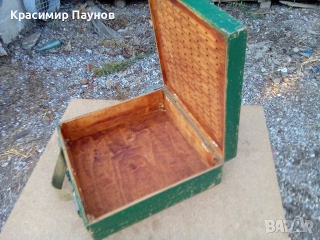 Стар дървен куфар за инструменти, снимка 9 - Куфари с инструменти - 38196845