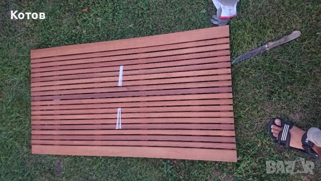 Дървена маса Нова