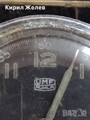 СТАР РЯДЪК ЧАСОВНИК UMF RUHLA ЗАПАЗЕН ЗДРАВ ЗА КОЛЕКЦИЯ 33910, снимка 2 - Антикварни и старинни предмети - 38802862