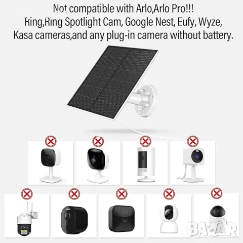 6W соларен панели с два порта 5V, снимка 3 - Друга електроника - 49156773