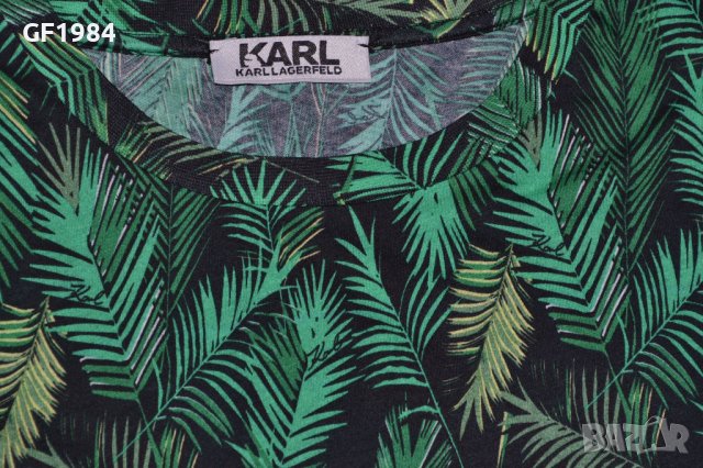 Karl Lagerfeld - мъжка тениска, размер М, снимка 2 - Тениски - 38998154
