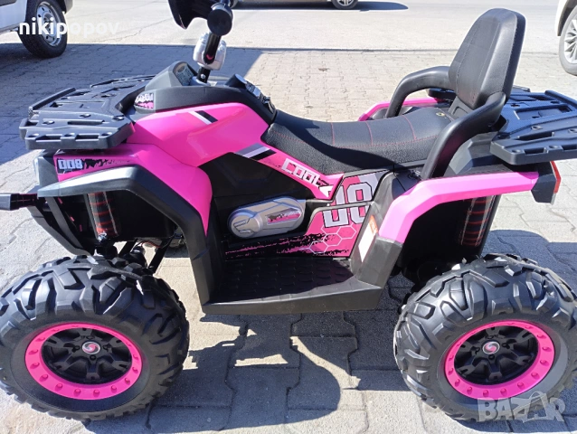 TEXAS Акумулаторно бъги COOL 4x4 розов, снимка 7 - Детски велосипеди, триколки и коли - 53569159