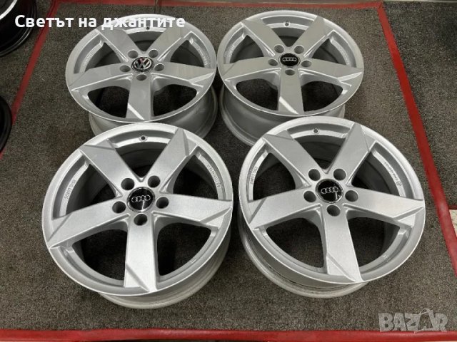 Джанти 17 Цола 5х112 Audi A4 A5 A6 Q3 Q5 VW Passat Sharan Golf  Tiguan , снимка 10 - Гуми и джанти - 50433449