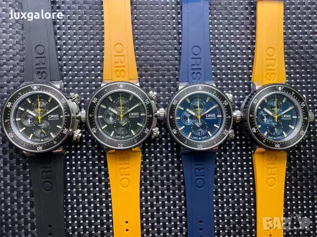Мъжки часовник Oris Prodiver Dive Control Limited с кварцов механизъм, снимка 2 - Мъжки - 47310504