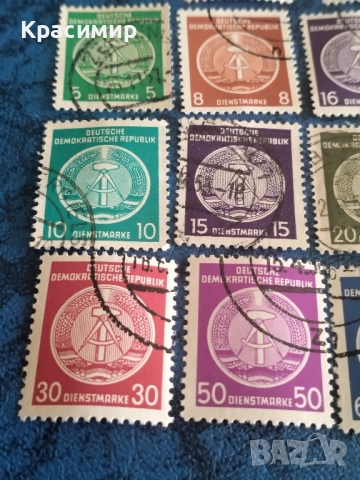 ГДР 1954., снимка 9 - Филателия - 52252871