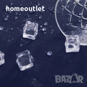 Градински комплект от 3 части изработен от PVC ратан и метална основа PHIVILLA E02GF0206-069-03, снимка 4 - Градински мебели, декорация  - 51616156