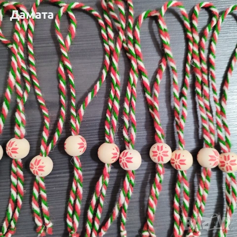 Ръчно изработени Мартеници за ръка и сувенири , снимка 17 - Декорация за дома - 49250399