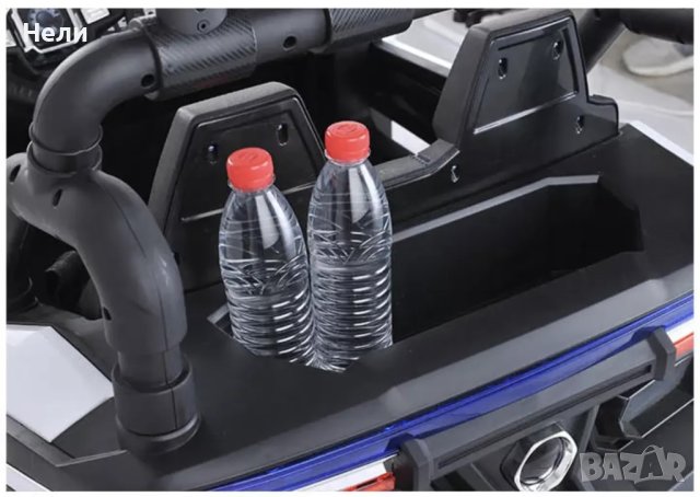 Акумулаторен Двуместен джип UTV 4X4 12V батерия,MP3 плейър, с меки гуми с двойна Кожена седалка, снимка 6 - Детски велосипеди, триколки и коли - 43684037