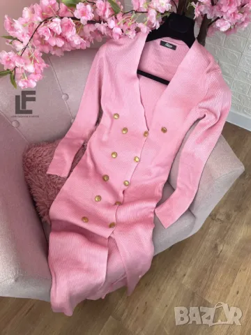 Рокля LFS Barbie Pink  , снимка 3 - Рокли - 50435075