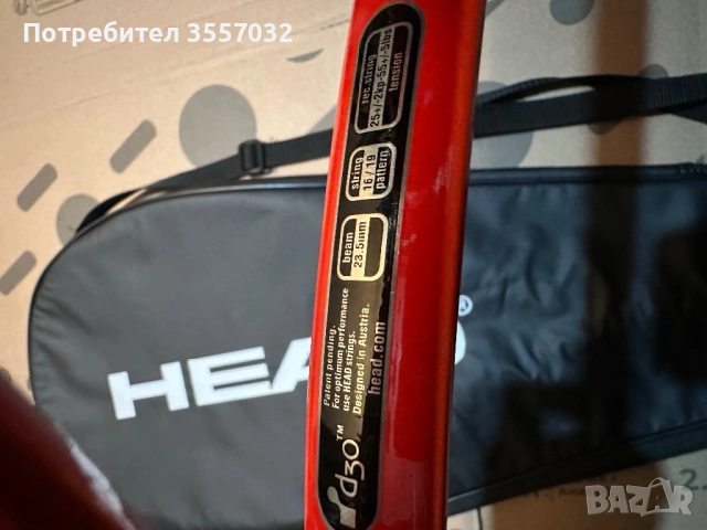 Тенис ракета Head , снимка 4 - Тенис - 53300315