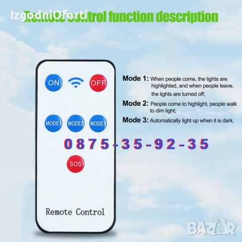 LED соларна лампа улична градинска соларни лампи осветление, снимка 6 - Соларни лампи - 44006250