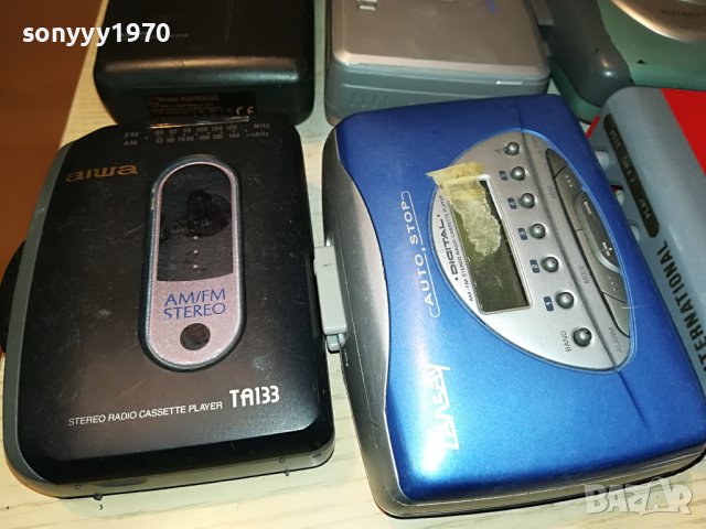 PNASONIC/AIWA-WALKMAN-18БР ЛОТ ВНОС ФРАНЦИЯ 1611222008, снимка 3 - Радиокасетофони, транзистори - 38696875
