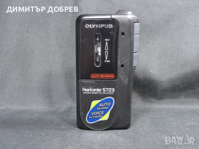 СТАР РЕТРО КАСЕТЕН ДИКТОФОН MICROCASSETTE RECORDER OLYMPUS PEARLCORDER S723