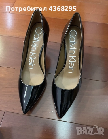 Дамски обувки на ток Calvin Klein нови, снимка 3 - Дамски елегантни обувки - 51780281
