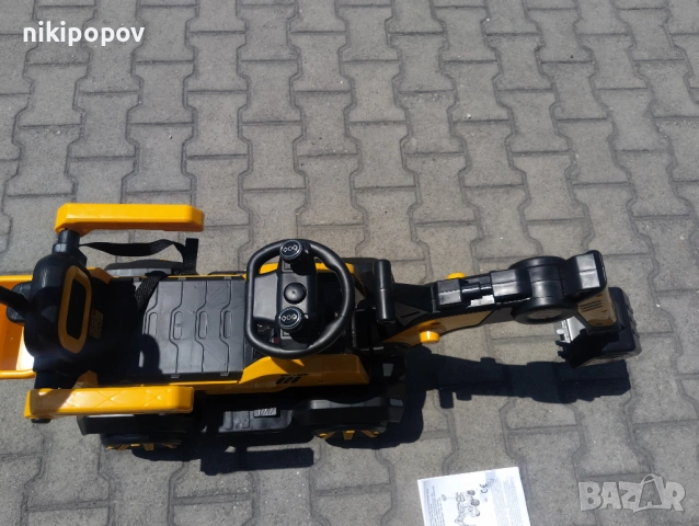 US Акумулаторен детски багер BUMBLEBEE, снимка 9 - Детски велосипеди, триколки и коли - 53569142