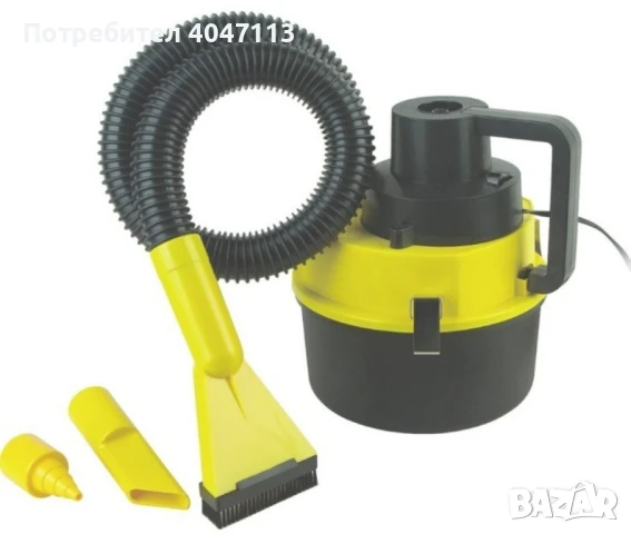 Прахосмукачка за кола за мокро и сухо чистене , снимка 4 - Прахосмукачки - 51074677