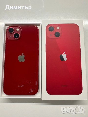 Iphone13 red, снимка 2 - Apple iPhone - 53340557