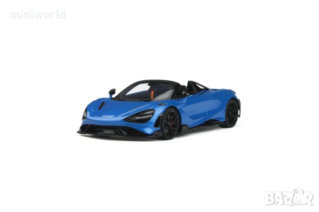 McLaren 765LT Spider 2021 - мащаб 1:18 на GT SPIRIT моделът е нов в кутия