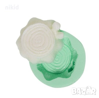 3D пън пънче дънер дърво 2 размера силиконов молд форма фондан шоколад гипс декор, снимка 3 - Форми - 32539258