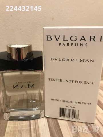 Parfum Bvlgari Man Tester Edt 100ml, снимка 2 - Мъжки парфюми - 28494774